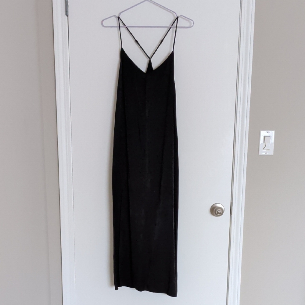 Uniqlo Black Maxi Dress